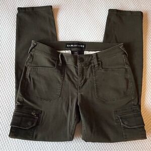 Express Jeans Cargo‎ Pant Green Size 6